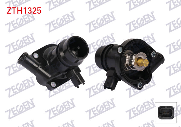 ZEGEN ZTH1325 | Termostat Komple Müşürlü 103 C Opel Astra J 1.4 11-20 / Corsa D 1.4 12-14 / Corsa E 1.4 14-19 / Insignia A 1.4 11-17 / Meriva B 1.4 10-17 / Mokka, X 1.4 12-/ Aveo 1.4 13-/ Cruze 1.4 T 10 -