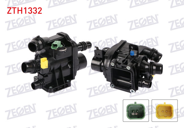 ZEGEN ZTH1332 | Termostat Komple Müşürlü 105 C Peugeot 308 1.2 Thp 13-21 / 208 1.2 Thp 15-/ 2008 1.2 Thp 15-/ Ds 3, Crossback 1.2 Thp 15-22 / C5 Aircross 1.2 Thp 18-/ C3 III 1.2 Thp 16-/ C4 Cactus 1.2 Thp 14 -
