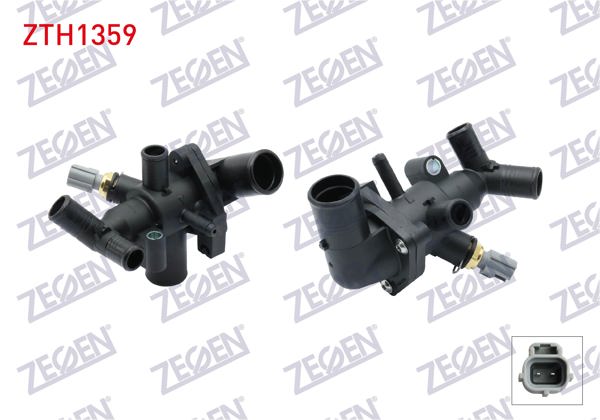 ZEGEN ZTH1359 | Termostat Gövdesi 88 C Ford Transit (V363) 2.2 2012-2018