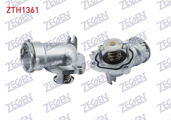 ZEGEN ZTH1361 | Termostat Komple (Contalı) 87 C Mercedes Om642 (164,203,204,209,211,212)