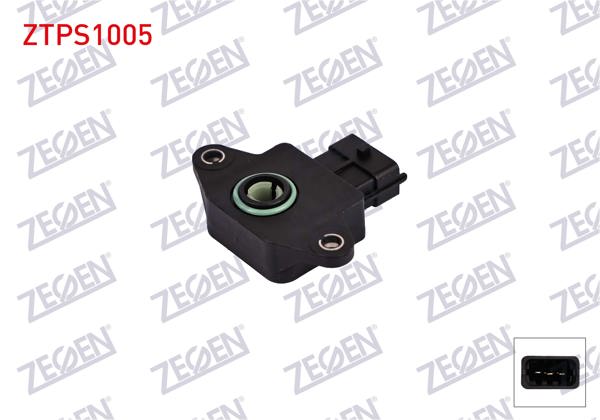 ZEGEN ZTPS1005 | Gaz Kelebek Sensörü Hyundai Accent II 1.3 2000-2005 / Elantra III 2000-2006 / Opel Astra G 2.0 2001-2005 / Vectra B 2.5 1995-2000