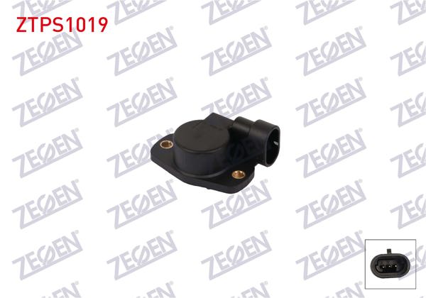 ZEGEN ZTPS1019 | Gaz Kelebek Sensörü Fiat Brava 1.6 1995-2001 / Marea 1.6 1999-2002 / Palio 1.6 1996-2001 / Renault Clio 1.4, 1.6 1998-2008 / Laguna 1.6, 1.8, 2.0 1998-2001