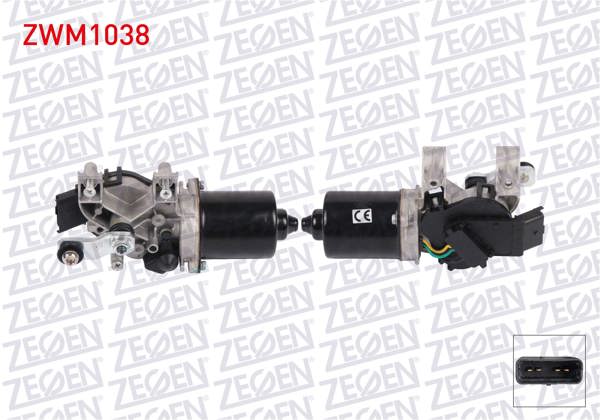 ZEGEN ZWM1038 | Silecek Motoru On 12V Nissan Qashqai 2007-2013