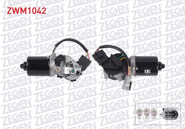 ZEGEN ZWM1042 | Silecek Motoru On 12V Renault Clio II 1998-2005 / Symbol 2002-2009