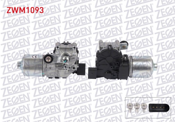 ZEGEN ZWM1093 | Silecek Motoru On 12V Skoda Fabia 2014 -