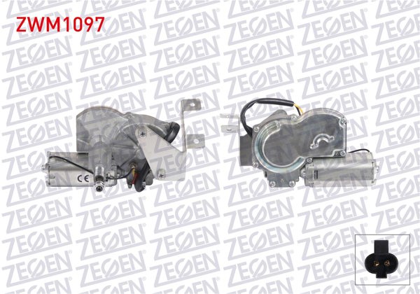 ZEGEN ZWM1097 | Silecek Motoru Arka 12V Opel Astra F Hb 1991-1998