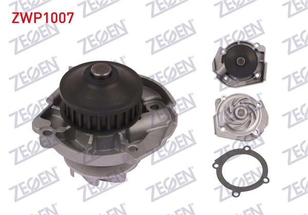 ZEGEN ZWP1007 | Devirdaim Fiat Albea 1.2 8V 2003-2007 / Doblo 1.2İ 2001-2010 / Palio 1.2İ 8V 1996-2005 / Siena 1.2İ 1997-2002 / Punto 1.2 1999-2009