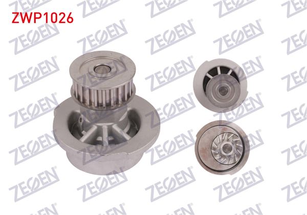 ZEGEN ZWP1026 | Devirdaim Opel Vectra B 1.6İ 1996-1999 / Astra F 1.6İ 1991-1998 / Combo B 1.4 1994-2001 / Corsa C 1.4 2000-2006 / Tigra A 1.4 1994-2000 / Zafira A 1.6 16V 1999-2005
