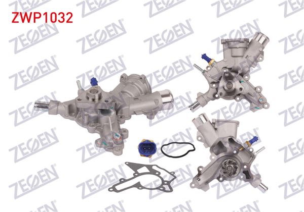 ZEGEN ZWP1032 | Devirdaim Opel Corsa C 1.4 2000-2006 / Agila A 1.0 12V 2000-2007 / Astra G 1.4 16V 1998-2005 / Corsa C 1.2 16V 2000-2006 / Astra H 1.4İ 2004-2010 / Corsa D 1.4 2006-2014 / Combo C 1.4 2001-2006