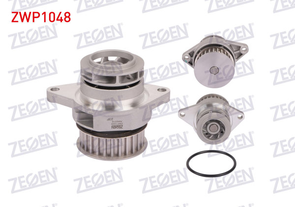 ZEGEN ZWP1048 | Devirdaim Volkswagen Golf IV (1J1) 1.6İ 16V 1997-2005 / Bora (1J2) 1.6İ 16V 1998-2005 / Leon 1.6İ 16V 1999-2006 / Toledo II 1.6İ 16V 1999-2006
