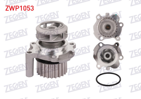 ZEGEN ZWP1053 | Devirdaim Passat 1.8 T (Awt) 2000-2005 / Bora 1.8 T 1998-2005 / Golf IV 1.8 T 1997-2005 / Passat 2.0 2000-2005 / Leon 1.8 20V 1999-2006 / A3 1.8 1996-2003 / A4 1.8 T 2000-2004 / A6 1.8 T 1997-2004