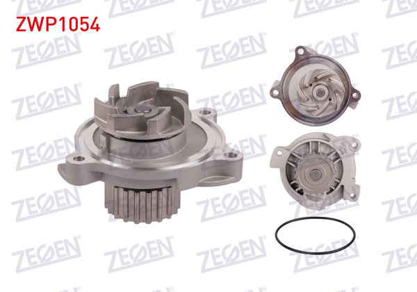 ZEGEN ZWP1054 | Devirdaim Volkswagen Transporter IV 2.4 D (Aeb) 2.5 D (Aaf-Acu-Aeu) 2.5 TDI (Axg) 92-03 / Lt 28-35 2.4D (Act) 96-06 / Audi 100 2.4 1990-1994