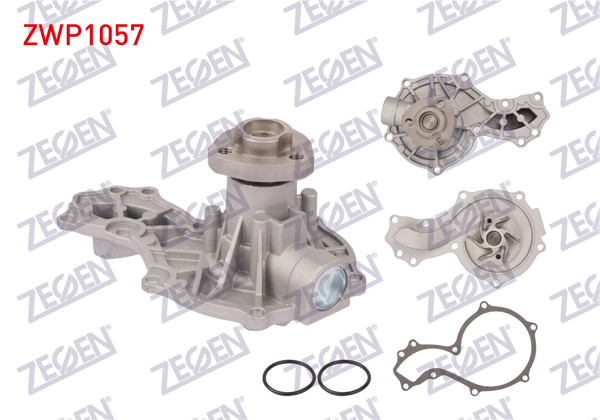 ZEGEN ZWP1057 | Devirdaim Polo Clsc 1.6 1995-2001 / Golf I 1.6 D 1974-1985 / Golf III 1.6İ 1991-1999 / Caddy II 1.9 TDI 1995-2004 / Jetta II 1.6 TDI 1982-1992 / Transporter III 1.6 TD 1979-1992 / Ibiza II 1.8İ 16V 1993-2002