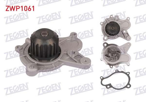 ZEGEN ZWP1061 | Devirdaim Hyundai Accent II 1.5 CRDI (D3ea) 2000-2005 / Elantra 2.0 CRDI (D4ea) 2001-2007 / Getz 1.5 CRDI (D3ea) 2002-2008 / Sportage 2.0 CRDI (D4ea) 2004-2010 / Carens II 2.0 CRDI (D4ea) 2002-2006