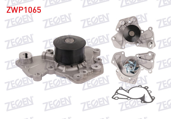 ZEGEN ZWP1065 | Devirdaim Hyundai Santa Fe 2.7İ V6 (G6ba-G6bg) 2001-2006 / Sonata IV 2.7İ V6 (G6ba-G6bg) 2001-2004 / Sportage 2.7İ V6 (G6ba) 2004-2010 / Sonata III 2.5 V6 24V (G6bv-G6bg) 1998-2001