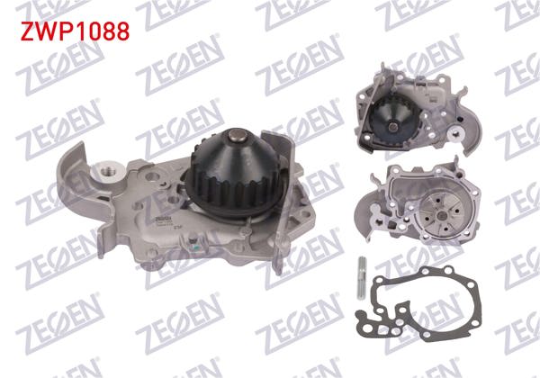 ZEGEN ZWP1088 | Devirdaim Renault Clio Symbol 1.4 1998-2005 / Clio II 1.6İ 1998-2005 / Megane I 1.6İ 8V 1996-2003 / Logan (Ls) 1.4 2004-2012 / Sandero 1.4İ 2008-2013 / Kangoo 1.4İ 1998-2008 / Logan Mcv (Ks) 1.6 2007-2013