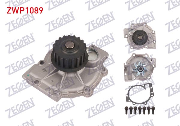 ZEGEN ZWP1089 | Devirdaim Renault Laguna I 2.0İ 16V 1993-2001 / Safrane 2.0İ 1992-2000 / S40 I 1.6İ 16V 1995-2003 / S60 II 2.0 2010-/ S70 2.0 1996-2000 / Xc90 I 2.5 T 2002-2014
