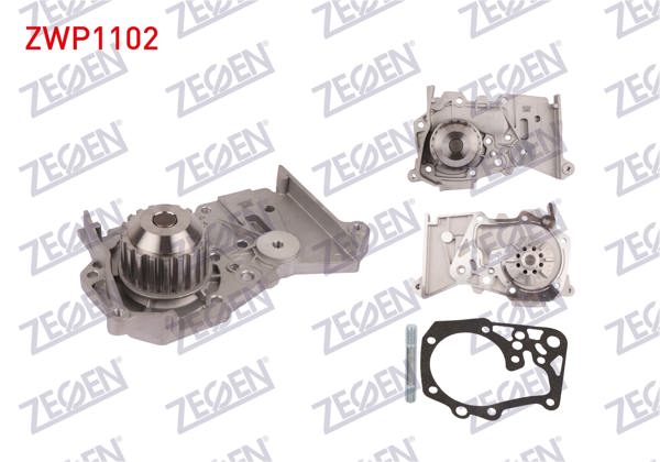 ZEGEN ZWP1102 | Devirdaim Renault Megane II 1.6 16V 2008-2010 / Clio III 1.4İ 16V 2005-2012 / Clio Symbol 1.4 1998-2005 / Clio III 1.6İ 16V 2005-2012 / Logan (Ls) 1.6 16V 2004-2012 / Scenic II 1.6İ 16V 2003-2009