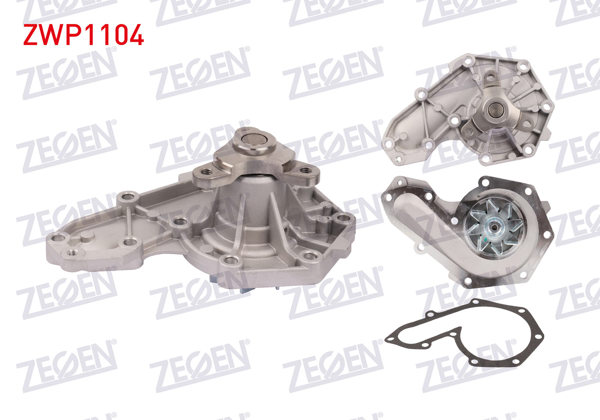 ZEGEN ZWP1104 | Devirdaim Renault R11 Flash 1.7 1987-1995 / Kangoo 1.9 D 1998-2008 / Laguna I 1.9 DCI 1993-2001 / Megane I 1.9 Dt 1996-2003 / Clio I 1.9 D 1990-1998 / Master II 1.9 Dtı 1998-2010 / R21 Manager 1.9 D 1986-1993