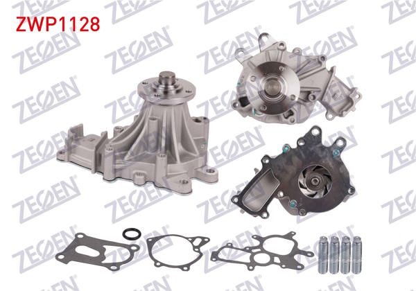 ZEGEN ZWP1128 | Devirdaim Toyota Hı-Ace IV 2.5 D-4D 96-06 / Hilux VII (N1) 2.5 D-4D 05-15 / Land Cruiser 90 (_J9_) 3.0 D-4D 96-02 / Land Cruiser Prado (J12) 3.0 D-4D 02-08 / Land Cruiser Prado (J15) 3.0 D-4D 10 -