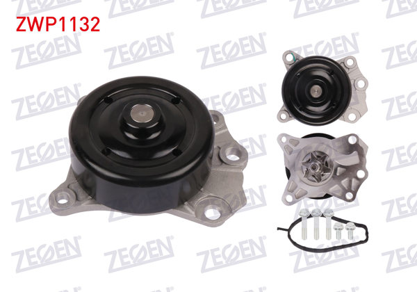 ZEGEN ZWP1132 | Devirdaim Toyota Yaris (P9) 1.0 Vvt-I (1Krfe) 2006-2010 / Yaris (P13) 1.0 Vvt-I (1Krfe) 2011-/ Peugeot 107 1.0İ (1Krfe) 2005-/ Citroen C1 (Pm_, Pn_) 1.0 (1Krfe) 2005-2015