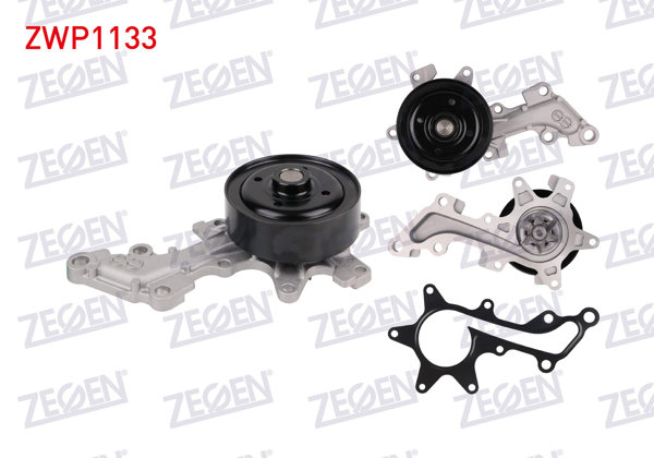 ZEGEN ZWP1133 | Devirdaim Toyota Corolla 1.33 2012-/ Auris 1.33 2012-/ Auris 1.33 Dual-Vvt-I 2007-2012 / Yaris 1.33 2011-/ Corolla 1.33 2007-2012 / Auris 1.33 Dual-Vvt-I 2012 -