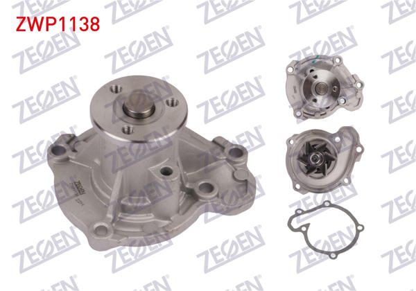 ZEGEN ZWP1138 | Devirdaim Nissan Micra (K12) 1.2İ 16V (Cr12) 2003-2010 / Micra (K12) 1.0İ 16V (Cr10de) 2003-2010 / Micra (K12) 1.4İ 16V (Cr14de) 2003-2010 / Note (E11) 1.4İ 16V (Cr14de) 2006-2013
