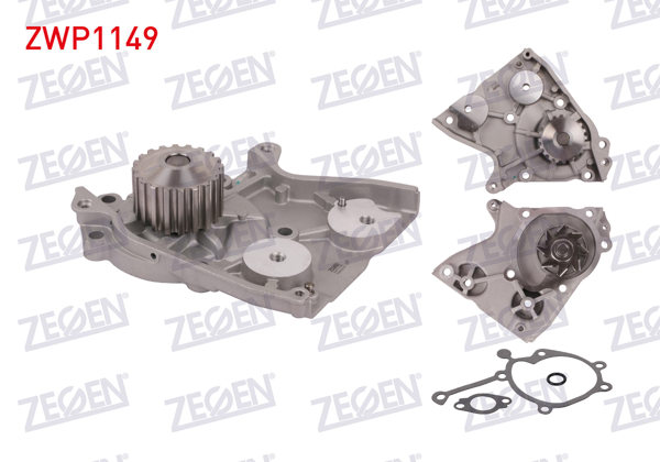 ZEGEN ZWP1149 | Devirdaim Mazda 626 III (Gd) 2.0İ 16V (Fe) 1987-1992 / 626 III (Gd) 1.8İ (F8) 1987-1992 / 626 III (Gd) 1.6İ (F6) 1987-1992 / E Serisi E2000 (Fe) 1984-2004 / Kia Sportage (K00) 2.0İ (Fe) 1994-2004