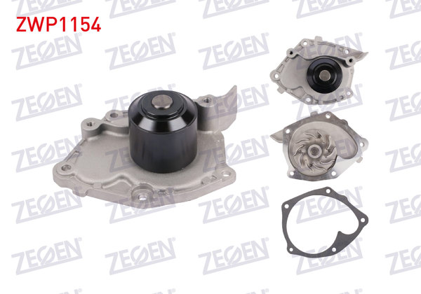 ZEGEN ZWP1154 | Devirdaim Renault Megane II (Bm0 / 1,Cm0 / 1) 1.9 DCI (F9q) 2002-2008 / Laguna II (Bg0 / 1) 1.9 DCI (F9q) 2001-2007 / Scenic II (Jm0 / 1) 1.9 DCI (F9q) 2003-2009 / Suzuki Grand Vitara II (Jt) 1.9 Ddıs (F9q) 2005 -