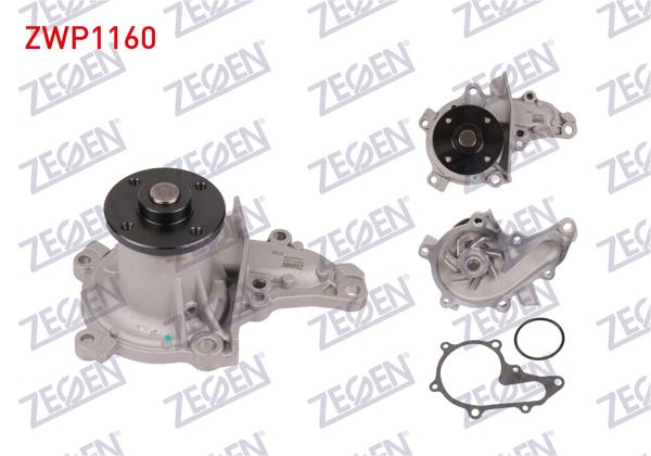 ZEGEN ZWP1160 | Devirdaim Toyota Avensis (T22) 1.6İ (4Afe) 1997-2003 / Carina (_T17_) 1.6İ (4Afe) 1987-1992 / Avensis (T22) 1.6 Vvt-I (4Afe) 1997-2003