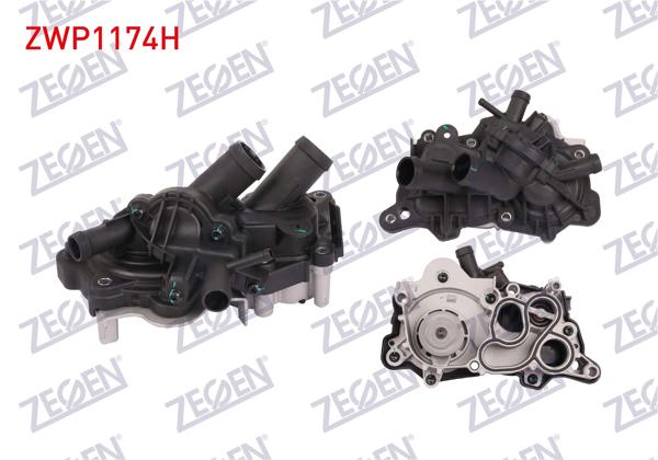 ZEGEN ZWP1174H | Devirdaim Govdelı 5 Cıkıslı Golf VII (5G1) 1.0-1.2-1.4 TFSI 12-/ Jetta IV 1.4 TSI 14-/ Polo V (6R1) 1.0-1.2 TSI 14-/ Leon St (5F8) 1.2-1.4 TSI 12-/ Ibiza IV St (6J8) 1.2-1.4 TSI 15-/ A3 1.2-1.4 TFSI 12 -