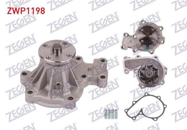 ZEGEN ZWP1198 | Devirdaim Ford Ranger 2.5 TDCI (Wlaa) 2002-2006 / Ranger 2.5 TDCI (Wlaa) 2006-2011 / Ranger 2.5 TD (Wl-T) 2002-2006 / Mazda B Serisi (Uf) 2.5 D 1985-1999