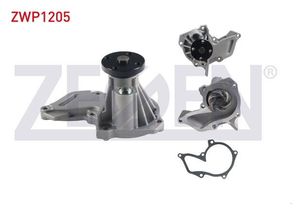 ZEGEN ZWP1205 | Devirdaim Ford Focus II (Da) 1.6İ-1.4İ 2004-2011 / Focus I 1.4İ 16V-1.6İ 16V 1998-2004 / Fiesta IV-V 1.4İ 16V-1.6 16V 1996-2008 / Volvo S40 II (Ms) 1.6İ 2004-2012 / Mazda 2 1.3 2003-2007