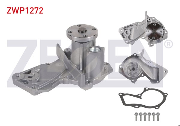 ZEGEN ZWP1272 | Devirdaim Ford Focus II 1.4İ-1.6İ 04-11 / Focus III 1.6İ 11-15 / C-Max I-Mondeo IV 1.6İ 07-/ Fiesta V-VI 1.25İ-1.4İ-1.6İ 01-12 / Fiesta VII 1.6 Ti-1.6 St 12-/ Volvo S60 II-S80 II 1.6 10 -