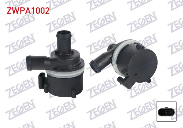 ZEGEN ZWPA1002 | Yardımcı Su Pompası Polo 1.6 TDI 2009-/ Jetta IV 1.4 TSI 2011-/ A1 1.6 TDI 2010-/ Ibiza V 1.6 TDI 2008-/ Toledo IV 1.6 TDI 2012-/ Fabia 1.6 TDI 2006-2015
