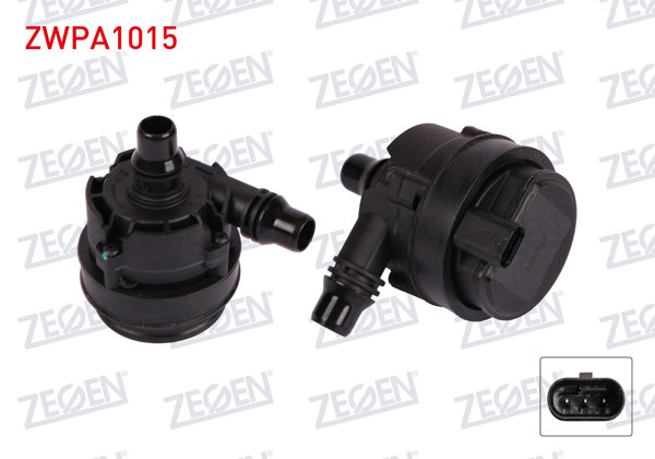 ZEGEN ZWPA1015 | Yardımcı Su Pompası Mercedes A Serisi (W177) 2019-/ B Serisi (W247) 2018-/ C Serisi (W205) 2015-/ E Serisi (W213) 2016 -