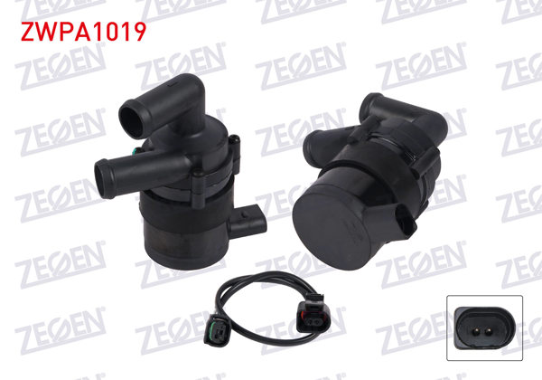 ZEGEN ZWPA1019 | Yardımcı Su Pompası Volkswagen Caddy III 04-15 / Golf V (1K1) 04-08 / Golf VI (5K1) 08-13 / Jetta III (1K2) 05-10 / Jetta IV (162) 11-/ Tiguan (5N_) 07-15 / Audi A3 (8Pa) 04-13 / Skoda Octavia (5E3) 2012 -
