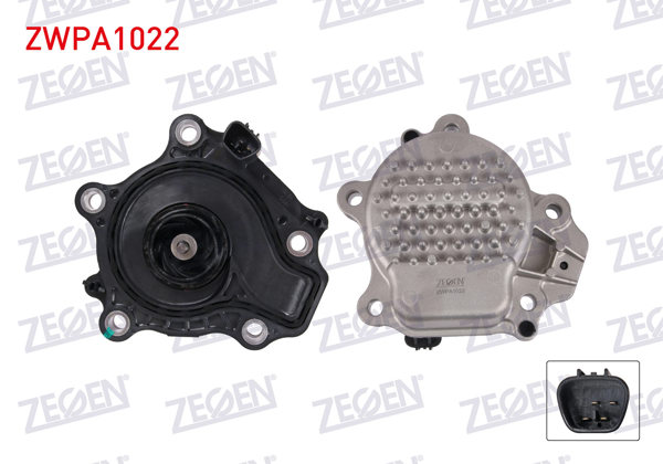 ZEGEN ZWPA1022 | Yardımcı Su Pompası Toyota Corolla (_E21_) 1.8 Hybrıd 2019-/ C-Hr (_X1_) 1.8 Hybrıd 2016 -