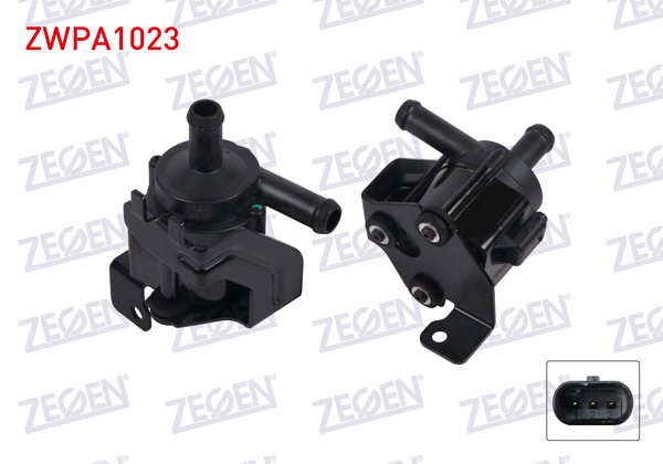 ZEGEN ZWPA1023 | Yardımcı Su Pompası Ford C-Max II 1.0 Ecoboost 2010-/ Focus III 2011-2015