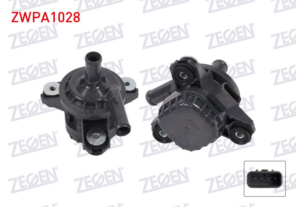 ZEGEN ZWPA1028 | Yardımcı Su Pompası Toyota Rav4 IV (Zsa4,Ala4) 2.5 Hybrid 2012-2018
