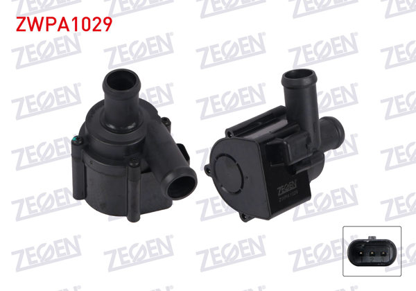 ZEGEN ZWPA1029 | Yardımcı Su Pompası Audi A4 (8K2,B8) 2007-2015 / A5 (8T3) 2007-2017 / A6 (4G2) 2010-2018 / A8 (4H2) 2009-2018 / Q5 (8Rb) 2008-2017