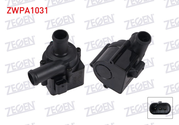 ZEGEN ZWPA1031 | Yardımcı Su Pompası Ford C-Max II 2010-2019 / Focus III 2011-2015 / Kuga II 2013-2019 / Modeo 2014-/ S-Max 2015 -
