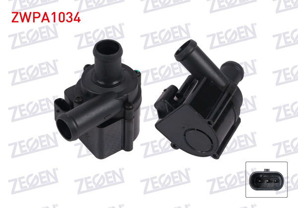 ZEGEN ZWPA1034 | Yardımcı Su Pompası Volvo S60 II 2010-/ S90 II 2016-/ V40 2015-/ V60 2010-/ V70 III 2015 -