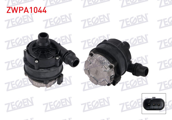 ZEGEN ZWPA1044 | Yardımcı Su Pompası Mercedes A Serisi (W176) 2012-2018 / A Serisi (W177) 2018-/ B Serisi (W247) 2019-/ C Serisi (W205) 2014-2018 / E Serisi (W213) 2016 -