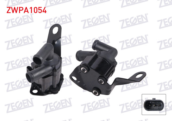 ZEGEN ZWPA1054 | Yardımcı Su Pompası BMW 5 Serisi (F10) 520 D 2010-2014 / 7 Serisi (F01) 2009-2012