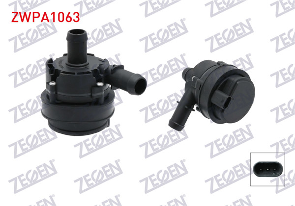 ZEGEN ZWPA1063 | Yardımcı Su Pompası Mercedes A Serisi (W176) 2012-2018 / B Serisi (W246) 2011-2018 / CLA (C117) 2013-2019