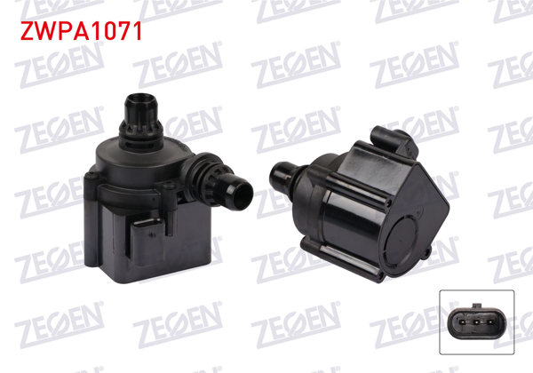 ZEGEN ZWPA1071 | Yardımcı Su Pompası BMW 5 Serisi (F10) 520D, 525D, 530D 10-16 / 7 Serisi (F01,F02,F03,F04) 730D 08-15 / X3 F25 2.0 D-3.0 D 11-16 / X5 (F15, F85) 25D, 30D 13-15 / X6 (F16, F86) 30D-40D 2014-2019