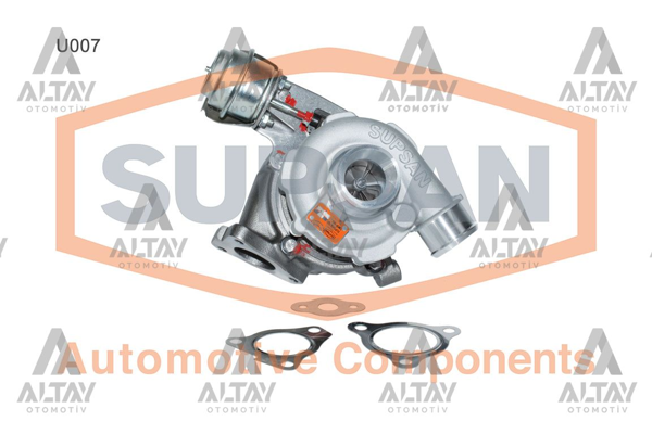 SUPSAN U007 | Turbo-(Hyundai: Accent Era-Getz- i30 1.5 CRDI D4fa-1.6 CRDI D4fb 110Bg 116 / 128Bg / Kia: Cee D / Cerato1.6 CRDI D4fb 115Bg / Rio II 1.5 CRDI D4fa 110Bg)