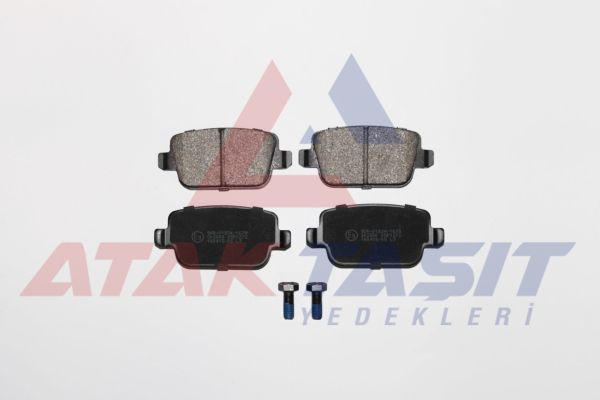 AP 05P1272 | Fren Balata Arka Mondeo IV 1.6 Tı-Vct 2007-2014 / Mondeo IV 2.2 TDCI 2007-2014 / Mondeo IV 2.0 TDCI 2007-2014 / Kuga I 2.0 TDCI 2008-2013 / Mondeo IV 1.6 TDCI 2007-2014 / Freelander II 2.2 Td4 2006-2014