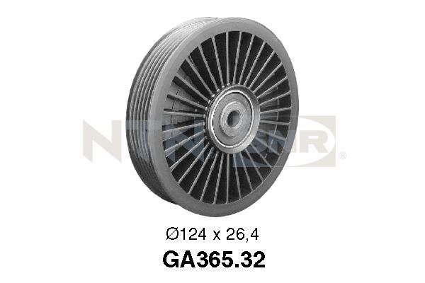 SNR GA36532 | V Kayış Avare Rulmanı Opel Astra J-K Insignia A-B Mokka Zafira C 1.6-2.0 Dizel Volvo S40 S60 S80 V40 V70 Xc90
